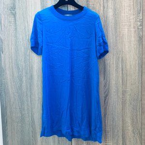 Michael Stars Blue T-shirt Casual Mini Dress